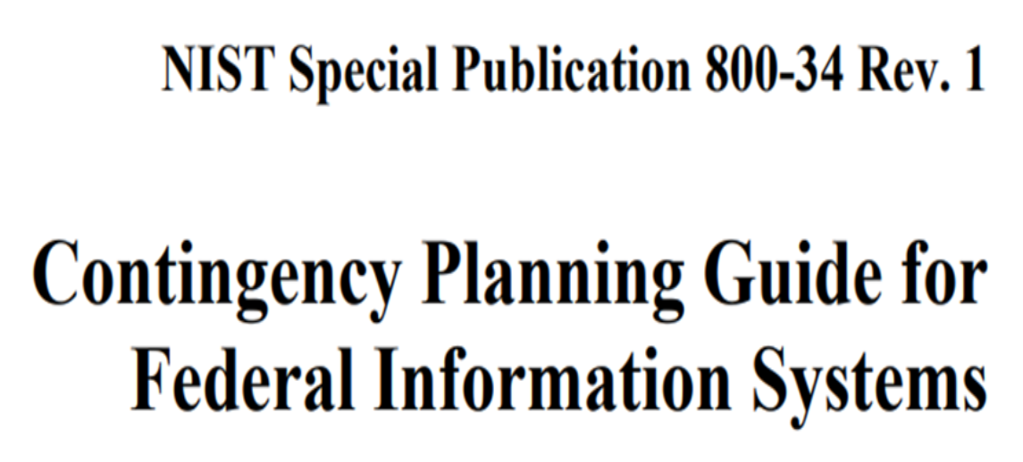 Information System Contingency Plan